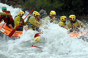 Rafting in Valle d'Aosta